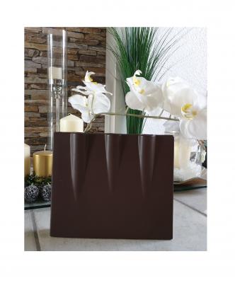 La5 braun Keramik Vase La Vida Geschenkartikel - 2