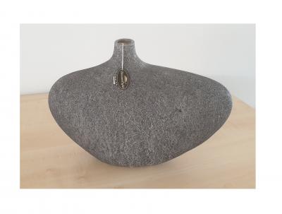 Gi181 grau-Steinstruktur Keramik Vase Gilde Dreamlight - 1