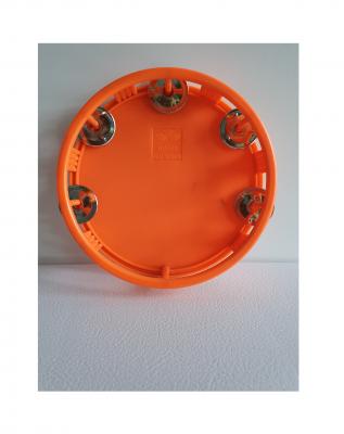 W68145 orange Tamburin klein Schellen Rassel - 0