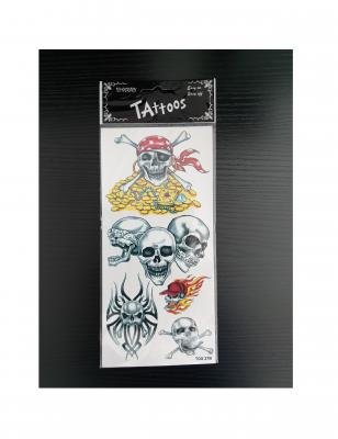 K88208809-1 bunt Piraten Halloween Tattoos