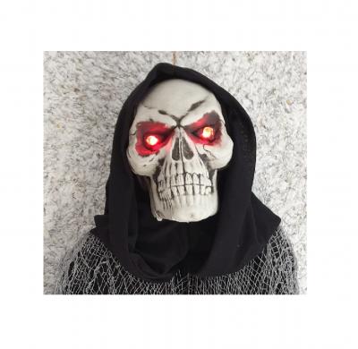 K90953907 schwarz-beige Fetzen Skelett zum hängen Halloween - 2