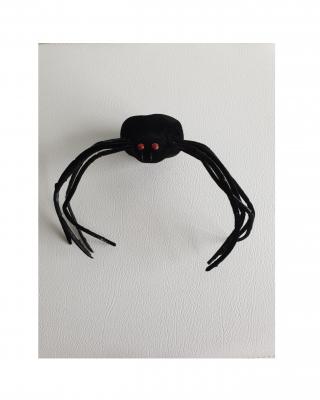 Fu54721 schwarz Spinne zum Dekorieren - 1