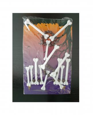 Fu54110 weiß-braun Knochen Schmuck Set Afrika - 1