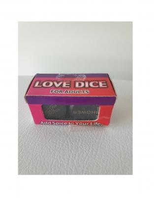 Fu52127 schwarz Damen Herren Love Dice Liebeswürfel - 0