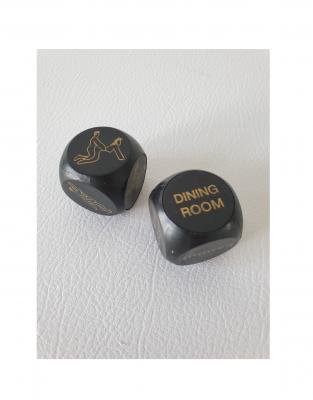 Fu52127 schwarz Damen Herren Love Dice Liebeswürfel - 1