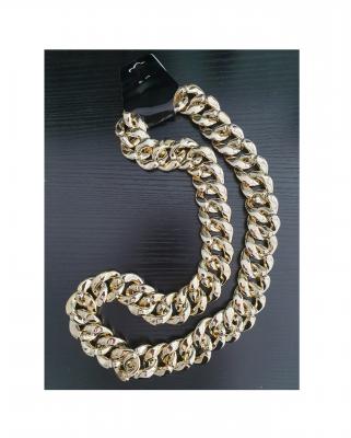 O83486313 goldfarbend Herren Panzer Kette - 0