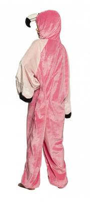 B88068-140-A pink-rosa Kinder Mädchen Junge Flamingo Kostüm-Overall bis max.140 cm Körpergröße - 1