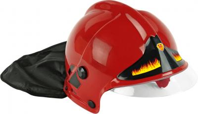 O23090-17 rot Kinder Damen Herren Feuerwehrhelm Feuerwehr Helm - 0