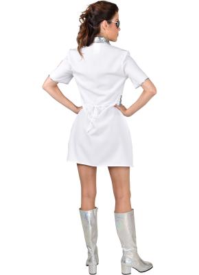 M221108-XL weiß Damen Astronauten Kleid Gr.XL=48 - 1