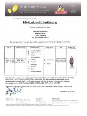 O5329 grün Kinder Wikinger Barbaren Kostüm 5 tlg. - 3