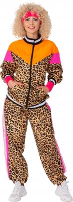 O918-S-M Leo Damen 80er Jahre Jogginganzug Sportanzug 2 tlg.Gr.S-M - 1