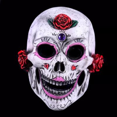 T2795 Mehrfarbig Tag der Toten (Day of the Dead) Maske Horror Halloween