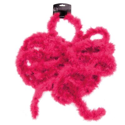 W21050-14 neon-pink Marabu Besatz Federschal länge ca.10 Meter