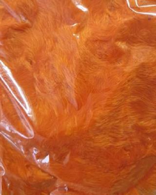 O45590-104 karotten-orange Marabu Besatz Federschal länge ca.2 Meter - 1