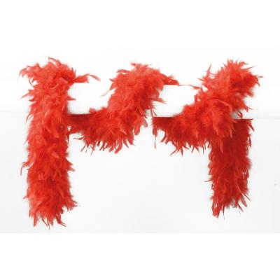 W21001-08 rot Federboa Boa Federstola ca.1,80m lang ca.50g