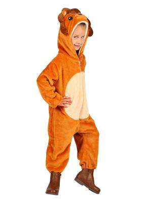 T4054/T4055/T4056-140 beige Löwen Kostüm Overall Baby Kinder Gr.140 Körpergröße ca.140 cm - 1