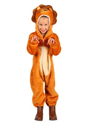 T4054/T4055/T4056 beige Löwen Kostüm Overall Baby Kinder
