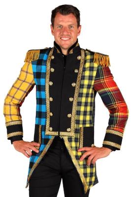 T4119-9900 bunt Herren Uniform Jacke ''Color Paty'' - 3