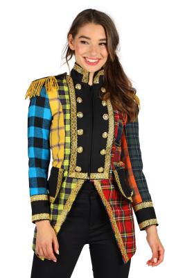 T4120-9900-L bunt Damen Uniform Jacke ''Color Paty'' Gr.L=42 - 1