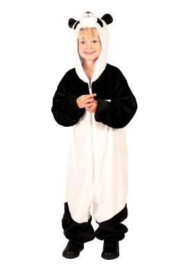 T4343/T4344/T4345 schwarz-weiß Panda Overall Baby Kinder - 0