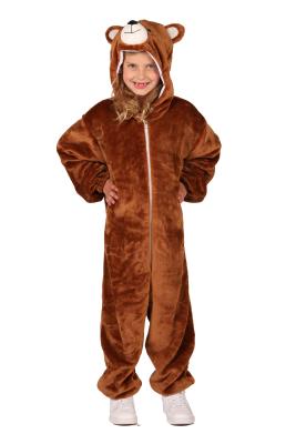 T4346/T4347/T4348-116 braun Bärenkostüm Baby Kinder Gr.116 Körpergröße ca.116 cm - 2