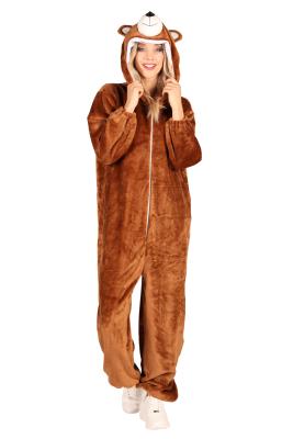 T4346/T4347/T4348 braun Bärenkostüm Jugendliche Damen Herren - 2