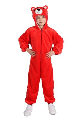 T4361/T4362/T4363-4800-104 neon-rot Bärenkostüm Candy Baby Kinder Gr.104 Körpergröße ca.104 cm - 2