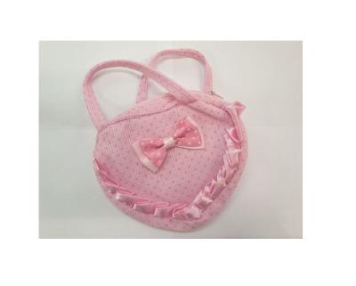 F45719 pink Herz Tasche Handtasche Größe 15 cm hoch 17 cm breit - 0