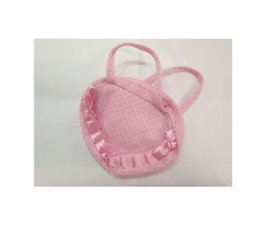 F45719 pink Herz Tasche Handtasche Größe 15 cm hoch 17 cm breit - 1