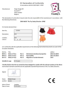 M212001-4 pink Kinder Satin Rock-Petticoat-Unterrock - 1