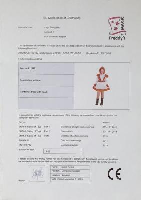 M212022 beige-braun Kinder Mädchen Eskimo Kostüm-Kleid - 1