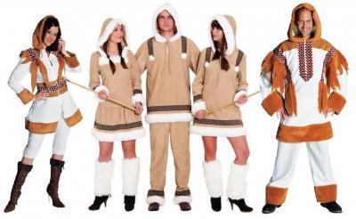 M210242 Eskimo-Forscher Kostüm Eskimomann - 1