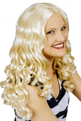 K11277315 blond Damen Stubenmädchenperücke Kellnerin