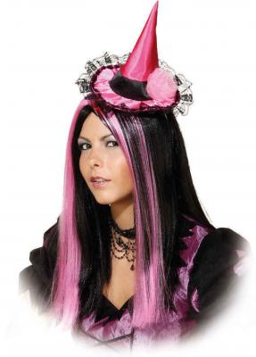 O23982.00 pink Damen Mini-Hut Märchenhut