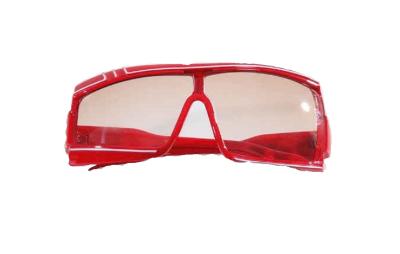 O47540-13 rot Damen Herren Cool Brille Funbrille - 1