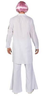 O7400 weiß Herren Damen Doktor Kittel Arzt Kostüm - 1