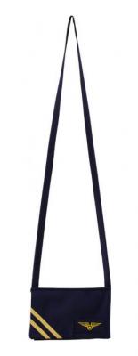 O41145 blau Damen Tasche Flugbegleiterintasche Stewardess