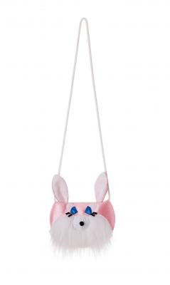 W2303 weiß-rosa Damentasche Hasentasche Bunny