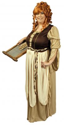 K31250541-40-42 Damen Mittelalterkostüm Burgfrau Freifrau Gr.40-42 - 1