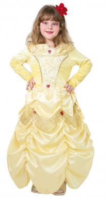 O566 gelb Prinzessinen Kleid Barock Kostüm