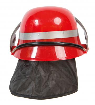 O23075 rot Kinder Feuerwehrhelm Feuerwehr Helm - 2