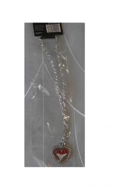 Ma229221 silberfarbend Herz Köln Kette - 0