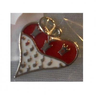 Ma213589 silberfarbend Köln Anhänger Herz