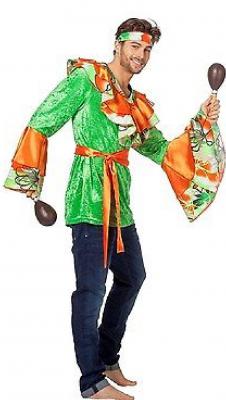 L3302320-54 Herrenkostüm Sambahemd Karibienhemd Gr. 54 - 1