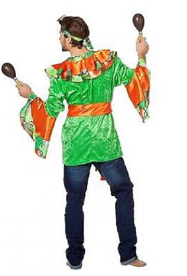 L3302320-64 Herrenkostüm Sambahemd Karibienhemd Gr. 64 - 2