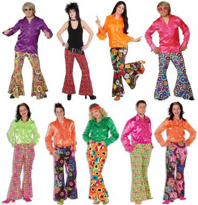 O9365-A Damen Oberteil Shirt bunt Hippie Hippieshirt - 2