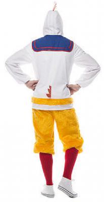 L3102000-152 Gelb-weiß Kinder Donald Duck Entenkostüm Gr.152 - 1