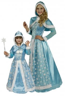 K31250381-T2871-98-104 Kinder Mädchen Schneekönigin Kostüm Gr.98-104 - 1