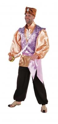 M213278 flieder-gold Herren Kalif Orient Kostüm - 0