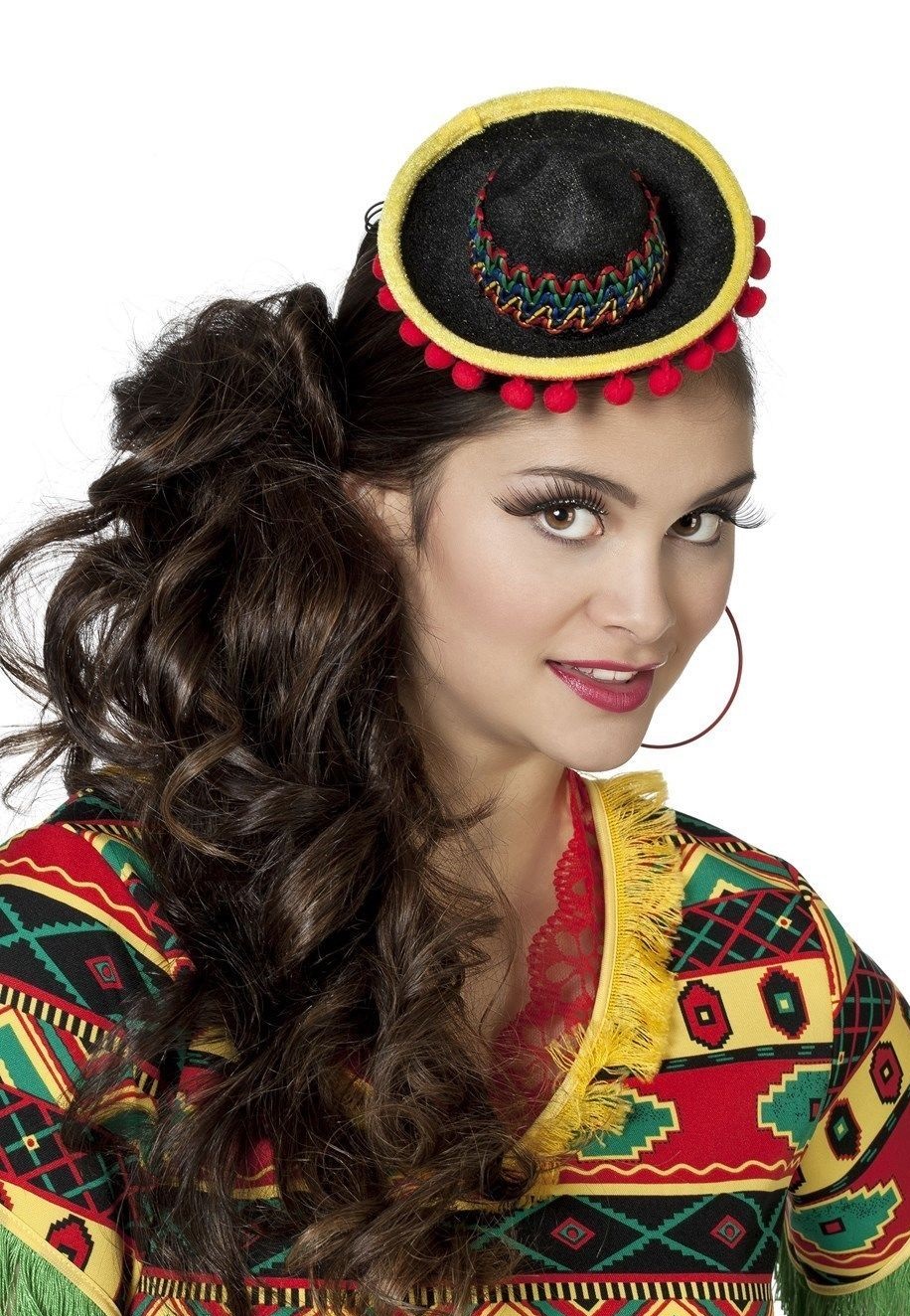 MERRYHAPY Mini-Sombrero Haarreif – Mexikanisches Party-Stirnband Für Karneval, Fasching, Mottoparty